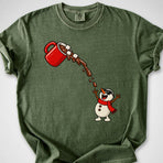 Snowman Cocoa Chug — Premium Tee