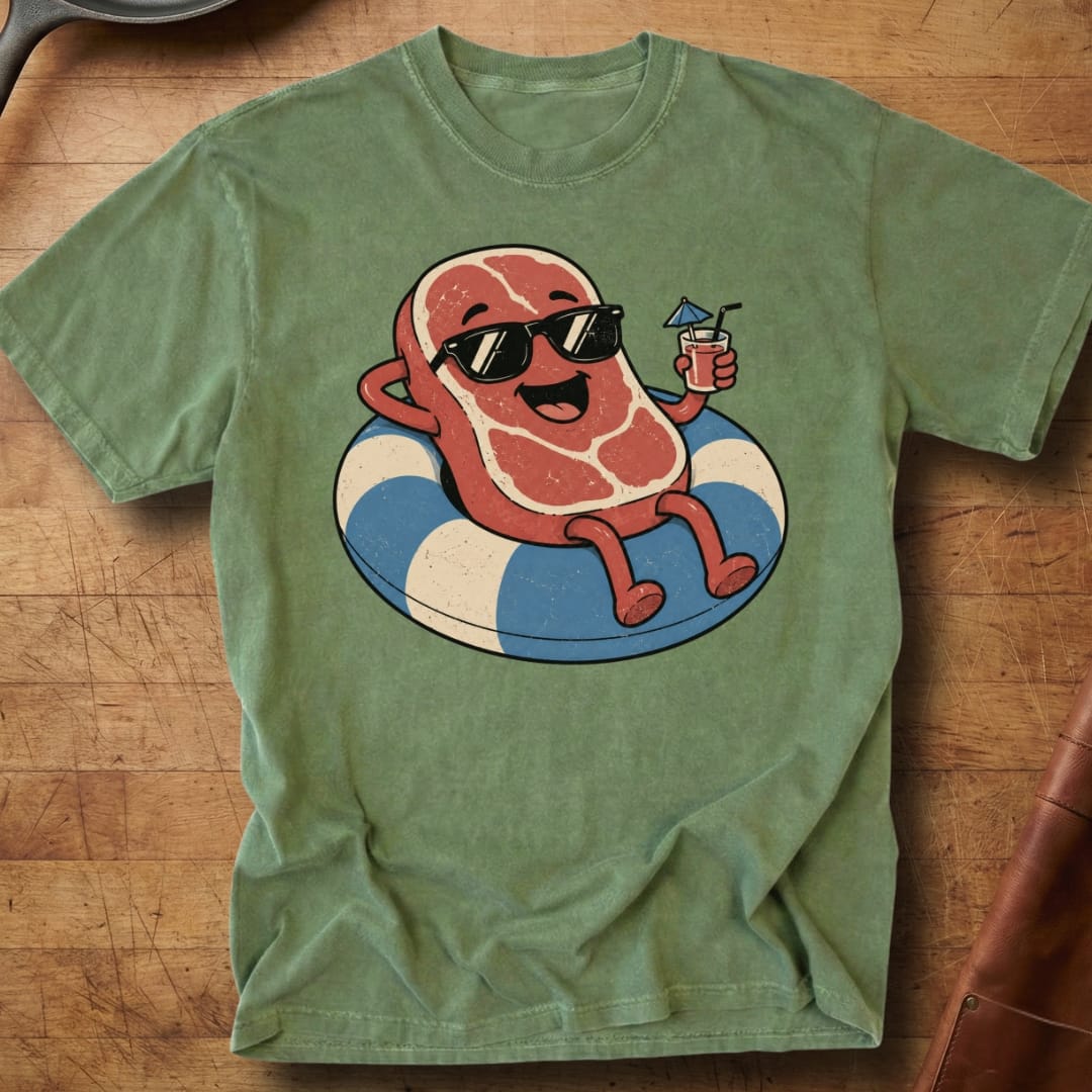 Steak Float — Premium Tee