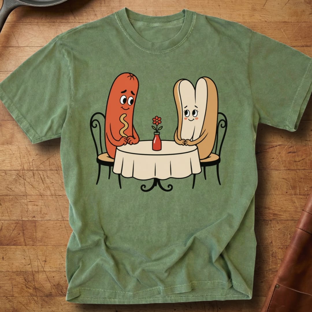 Hotdog Date — Premium Tee