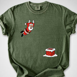 Santa Dive — Premium Tee