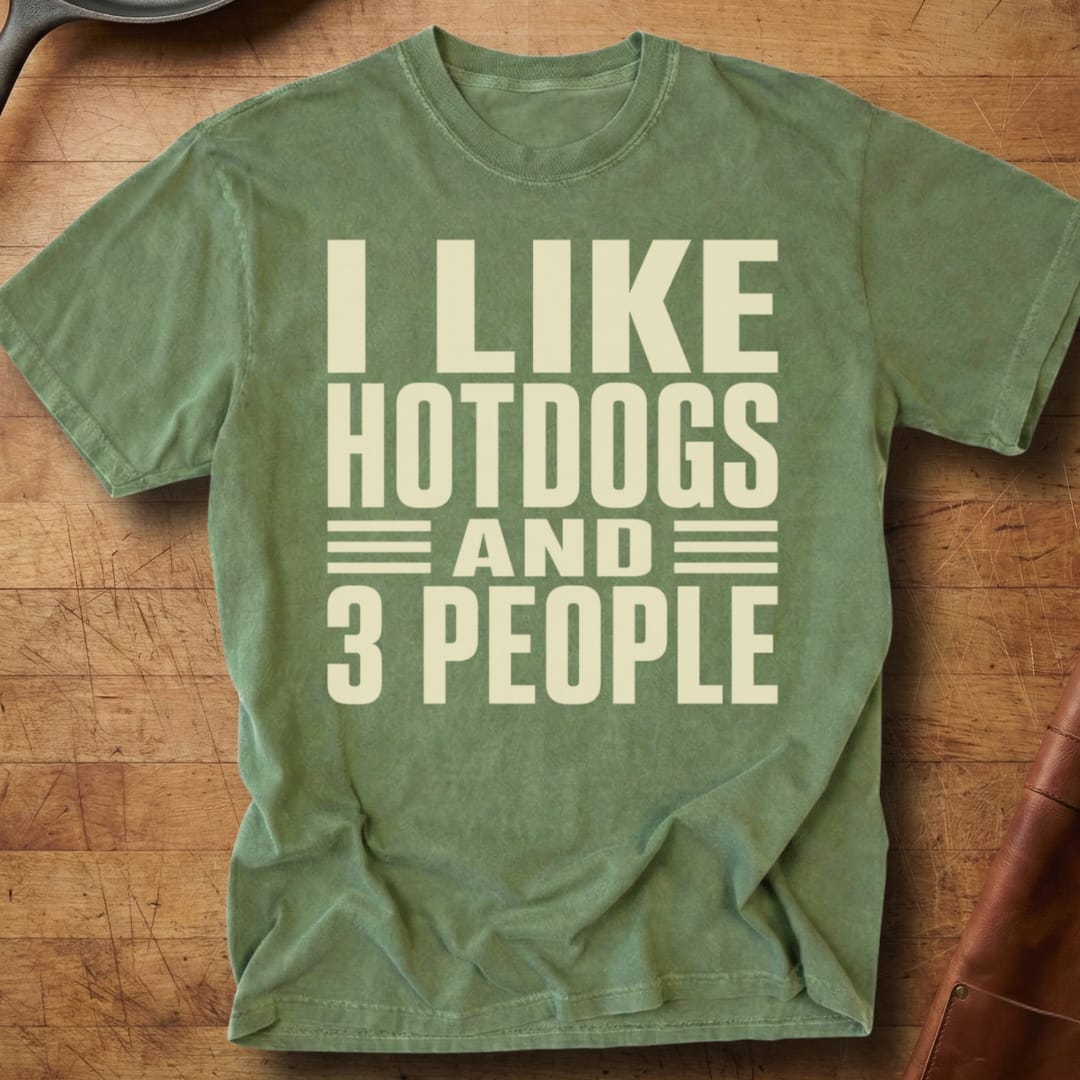 I Like Hotdogs and... — Premium Tee