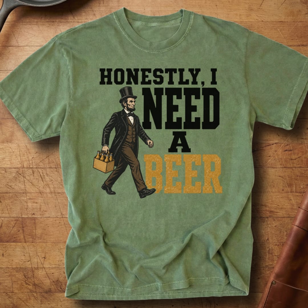 Honest Abe's Beer Run — Premium Tee