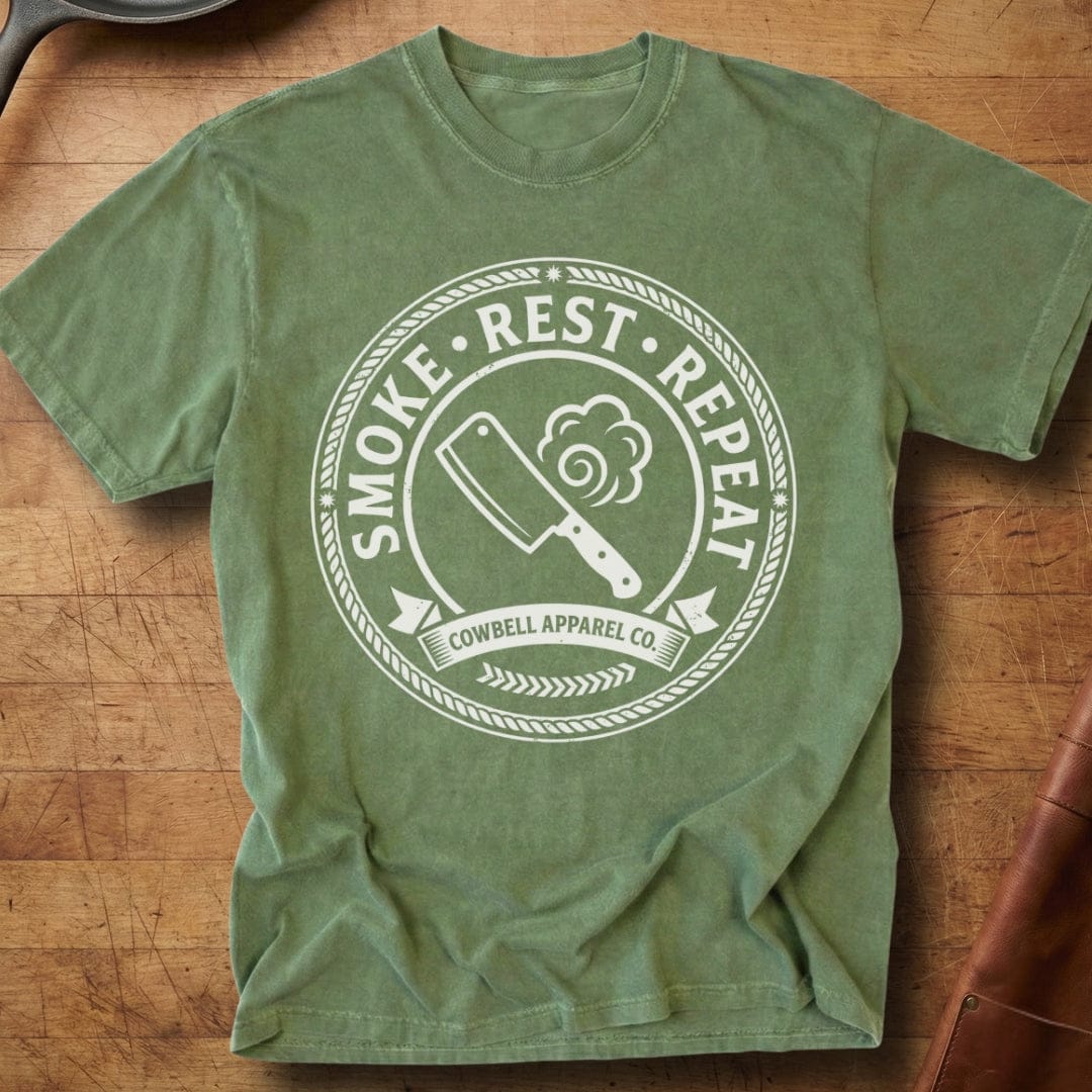 Smoke, Rest, Repeat — Premium Tee