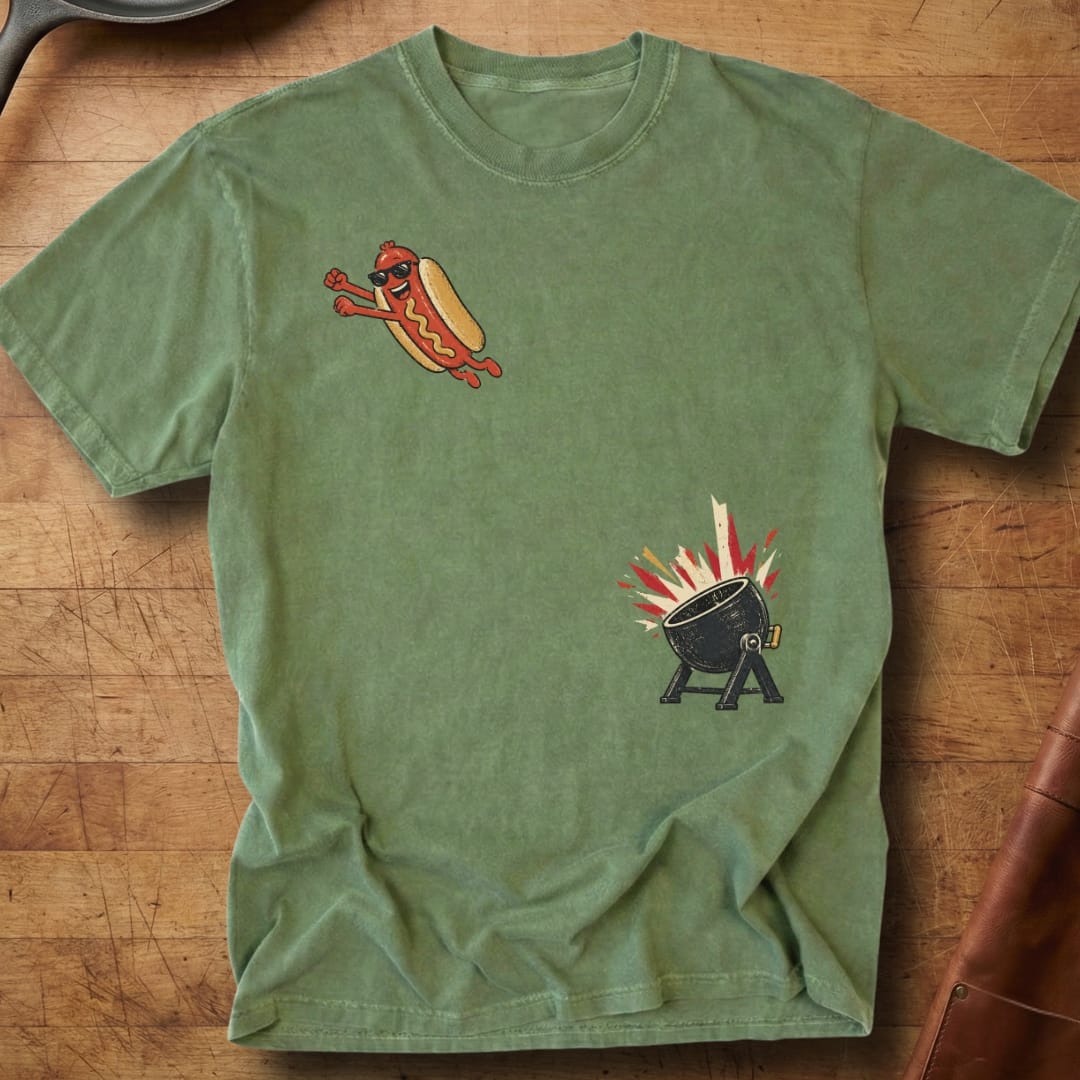 Hotdog Launch — Premium Tee