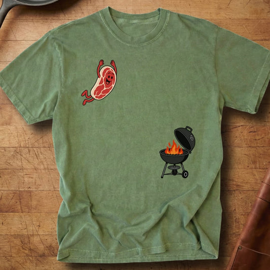 Steak Dive — Premium Tee