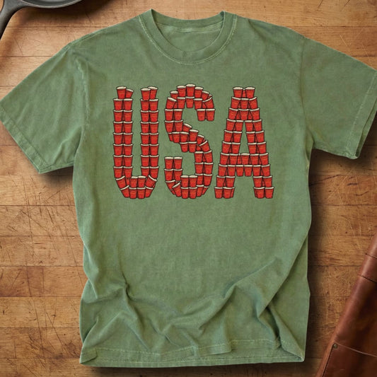 USA Cups — Premium Tee