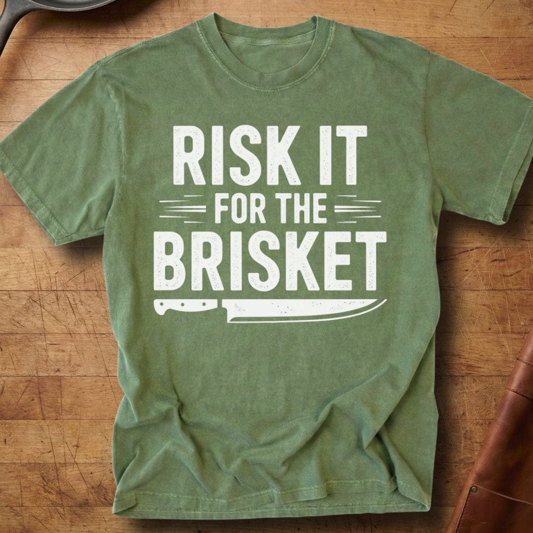 Risk It for the Brisket — Premium Tee