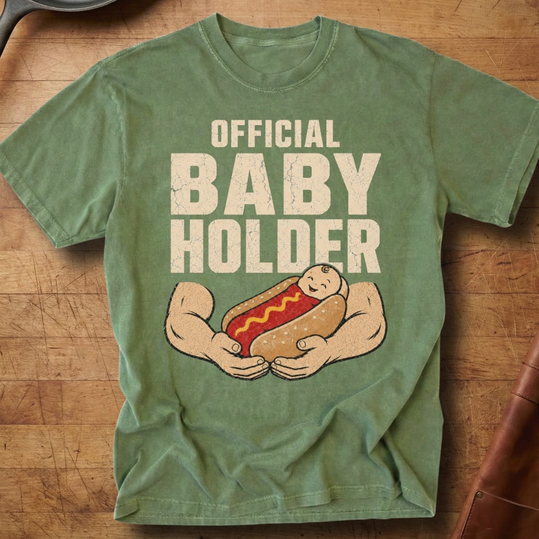 Official Baby Holder — Premium Tee
