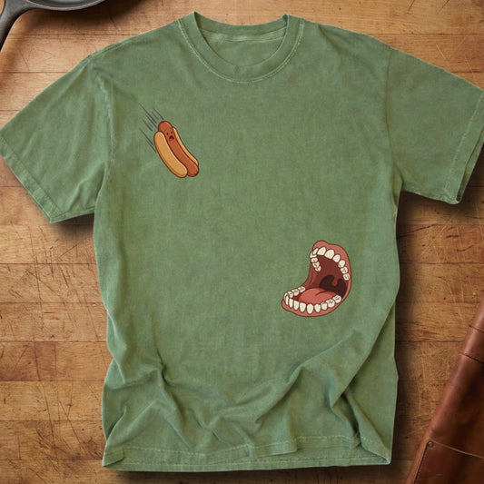 Open Wide — Premium Tee