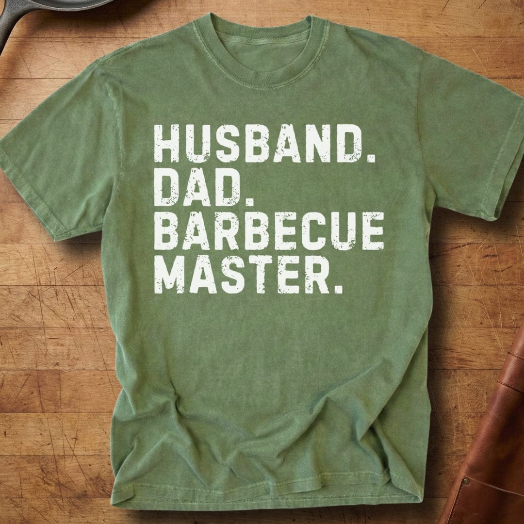 Husband. Dad. BBQ Master — Premium Tee