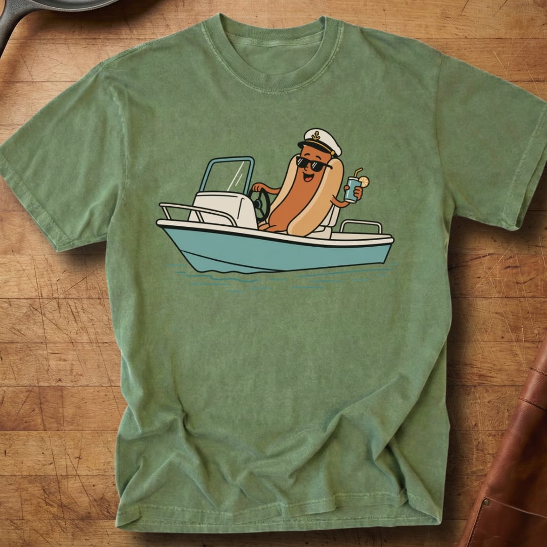Captain Hotdog — Premium Tee