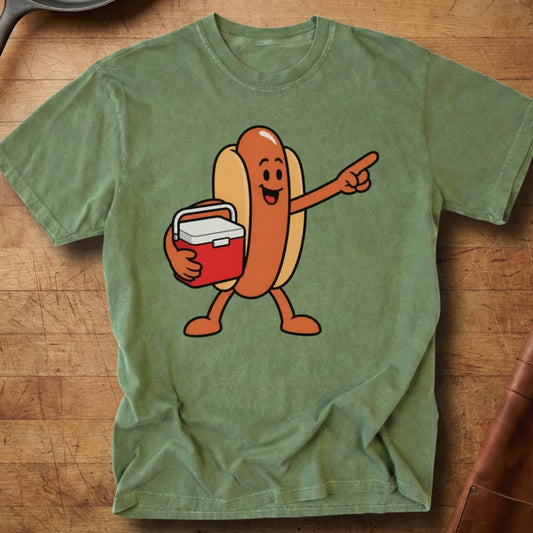Hotdog Has Arrived — Premium Tee