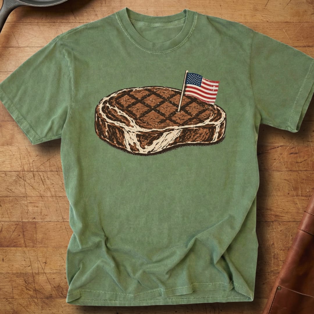 Staked Flag — Premium Tee