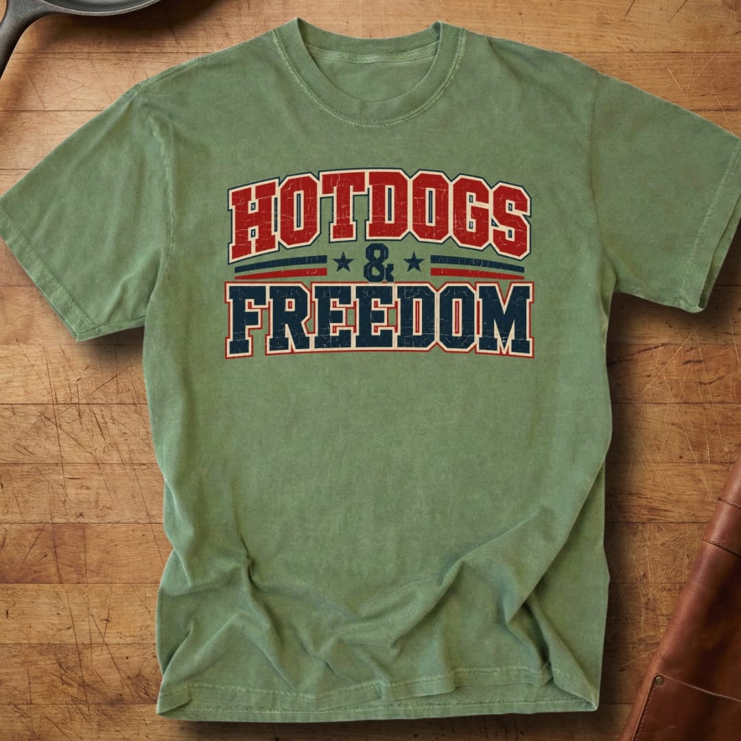 Hotdogs & Freedom — Premium Tee