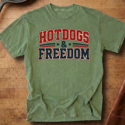 Hotdogs & Freedom — Premium Tee