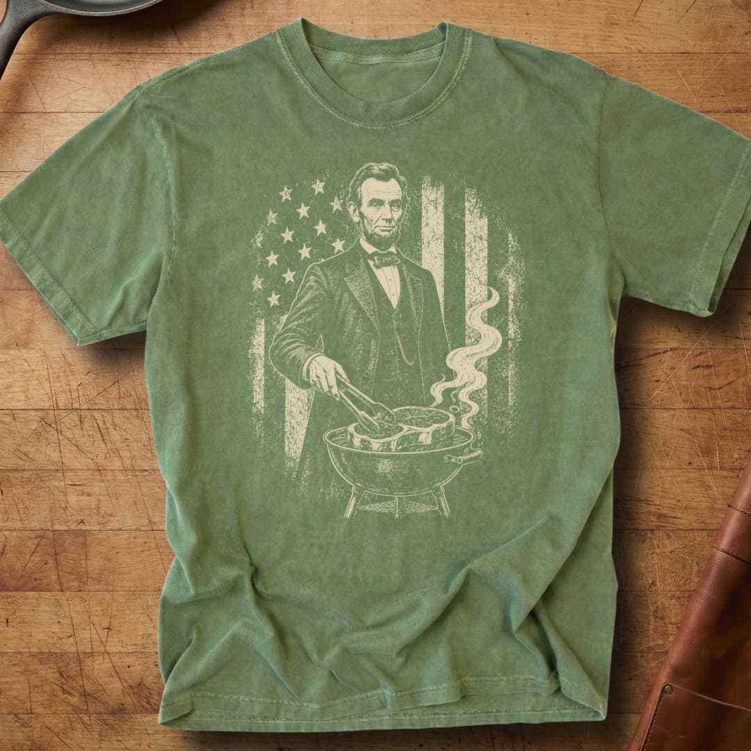 Lincoln Grillin' — Premium Tee
