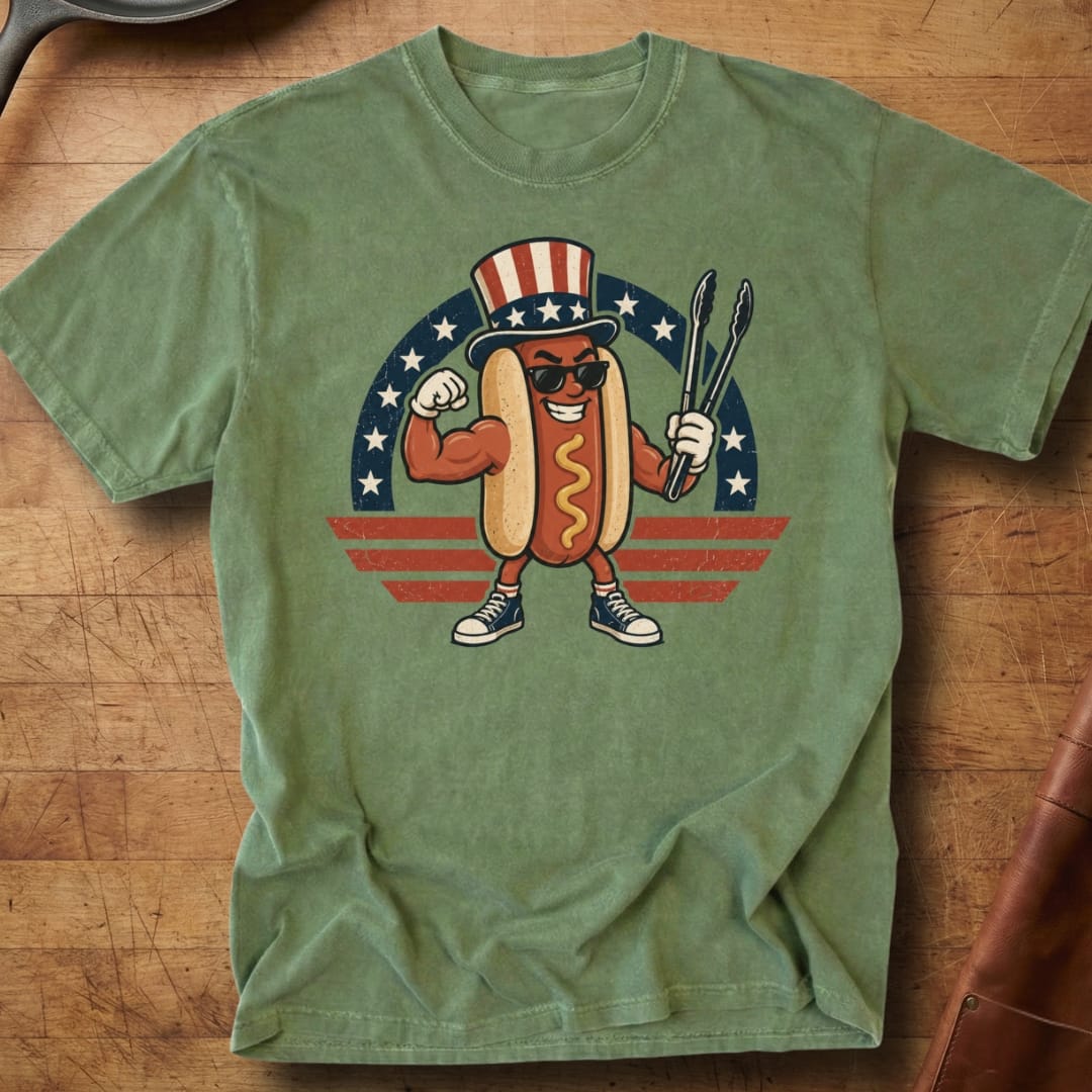 Flexin' Dog — Premium Tee