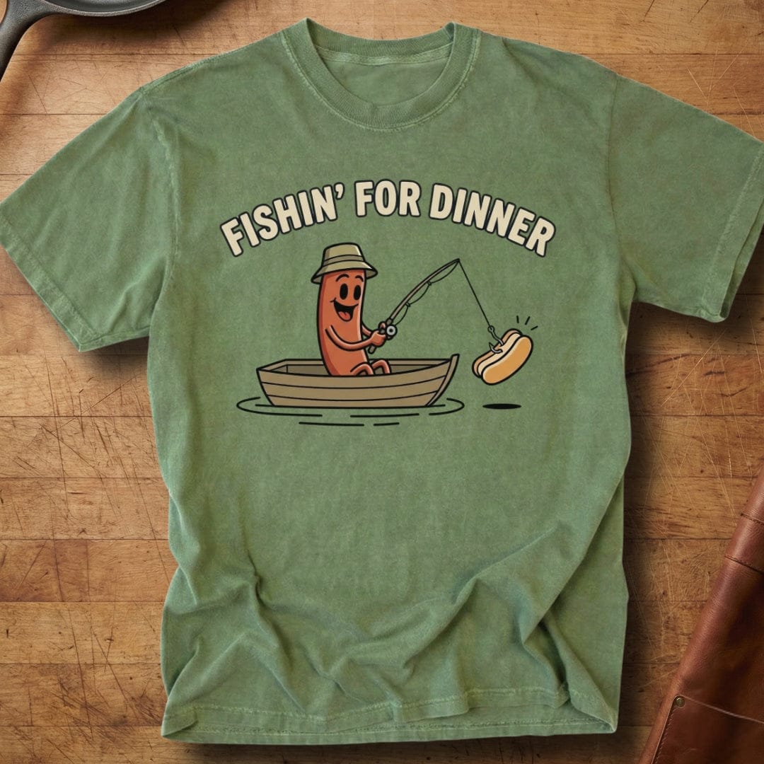 Fishin' Dog — Premium Tee