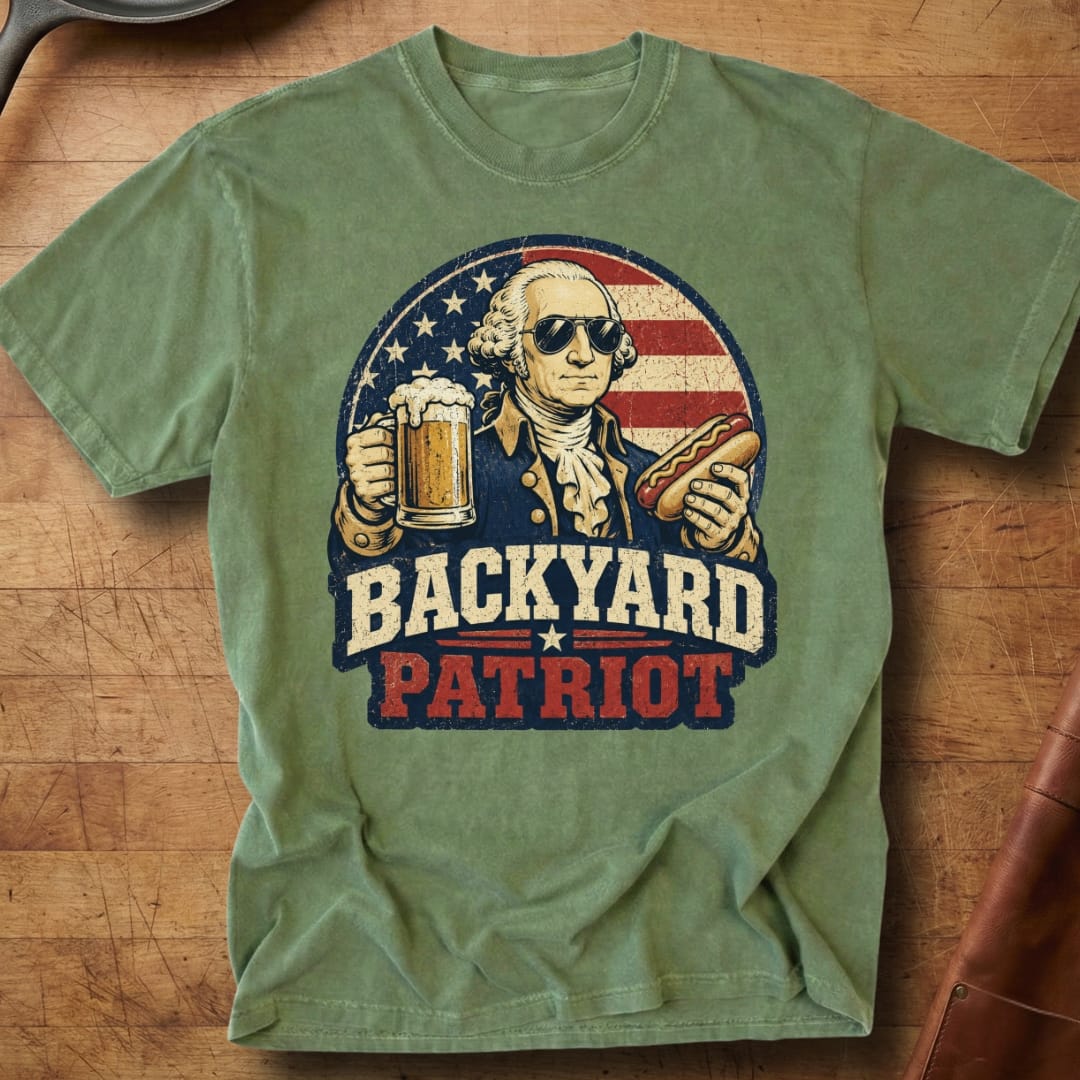 Backyard Patriot — Premium Tee