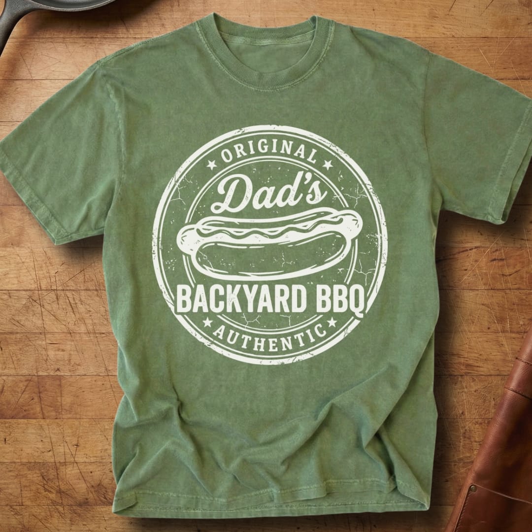 Dad's Backyard BBQ — Premium Tee