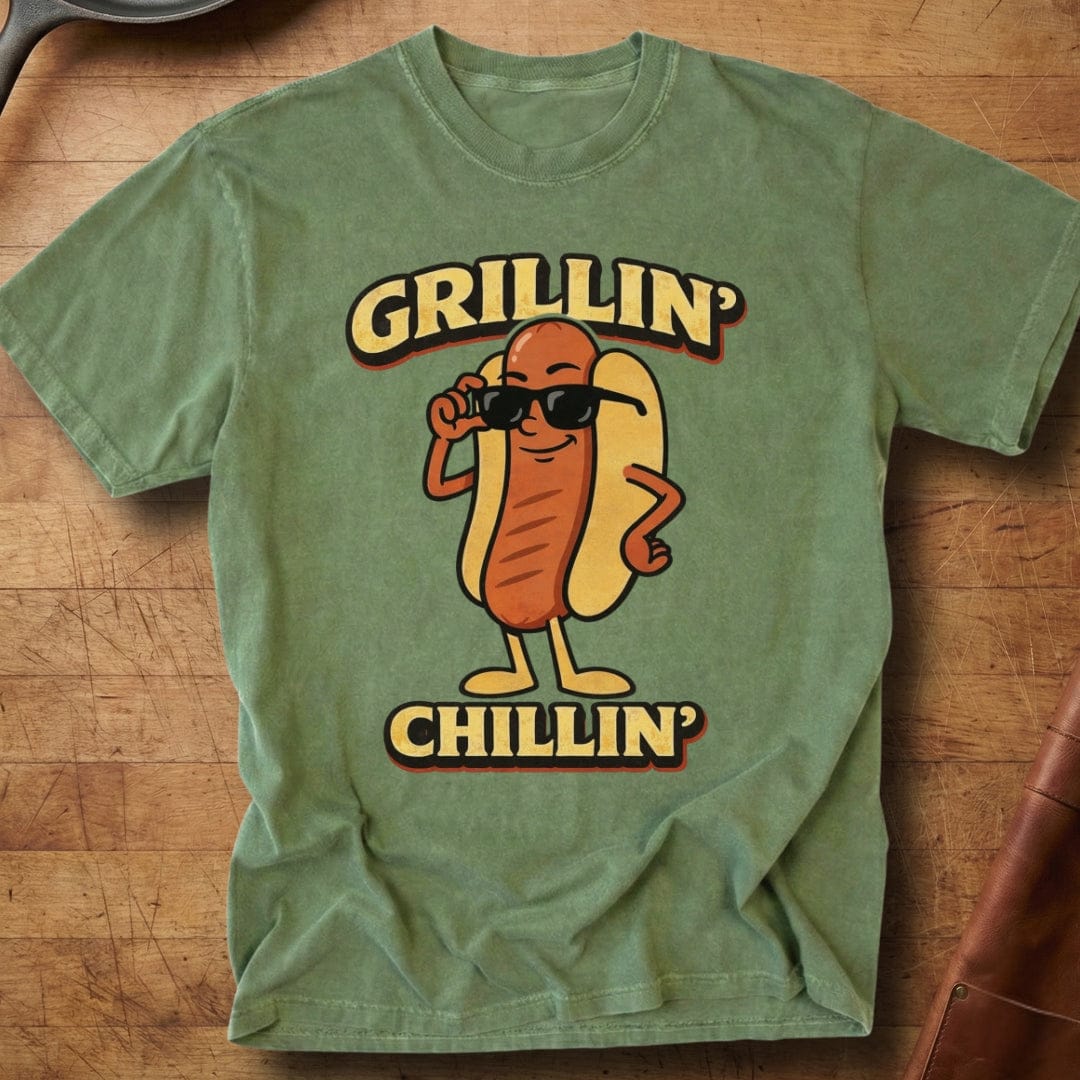 Grillin' & Chillin' — Premium Tee