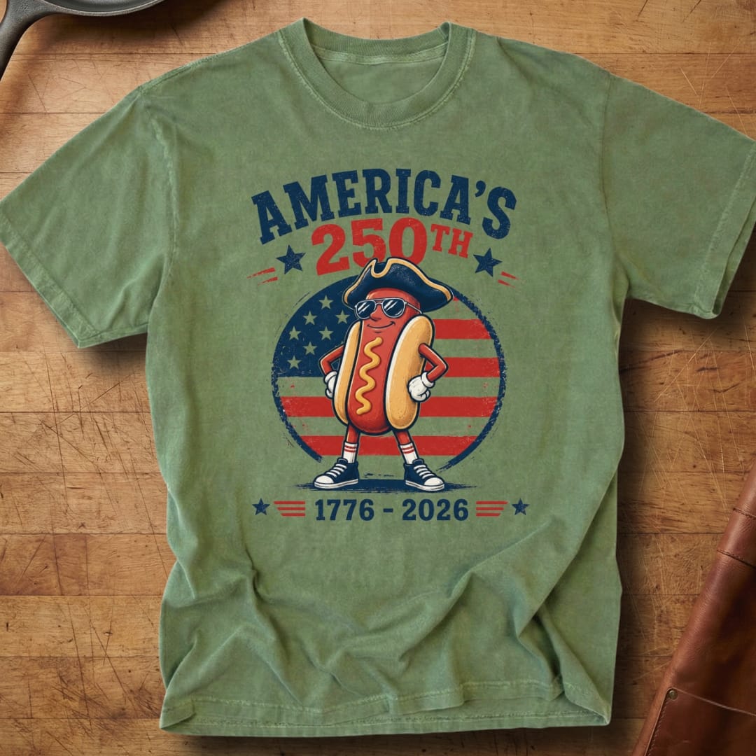 Hotdog Hat 250 — Premium Tee