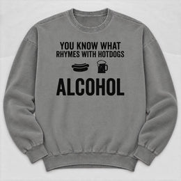 Hotdog Rhyme Sweatshirt