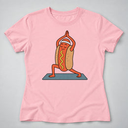 Hotdog Yoga Women's Tee