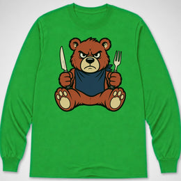 Hangry Bear — Long Sleeve Tee