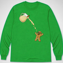 Eggnog Chug — Long Sleeve Tee
