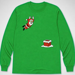 Santa Dive — Long Sleeve Tee