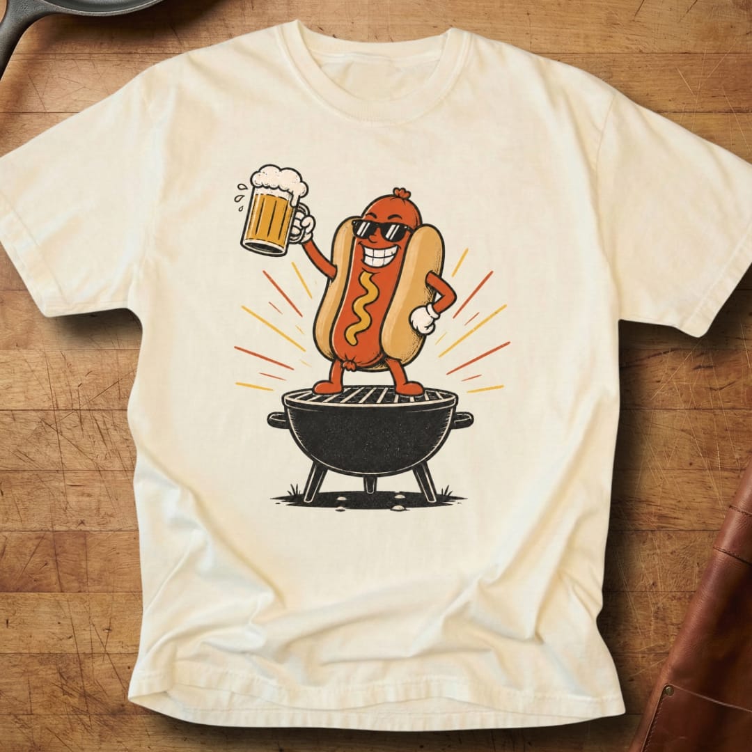 Raise 'Em Up Dog — Premium Tee