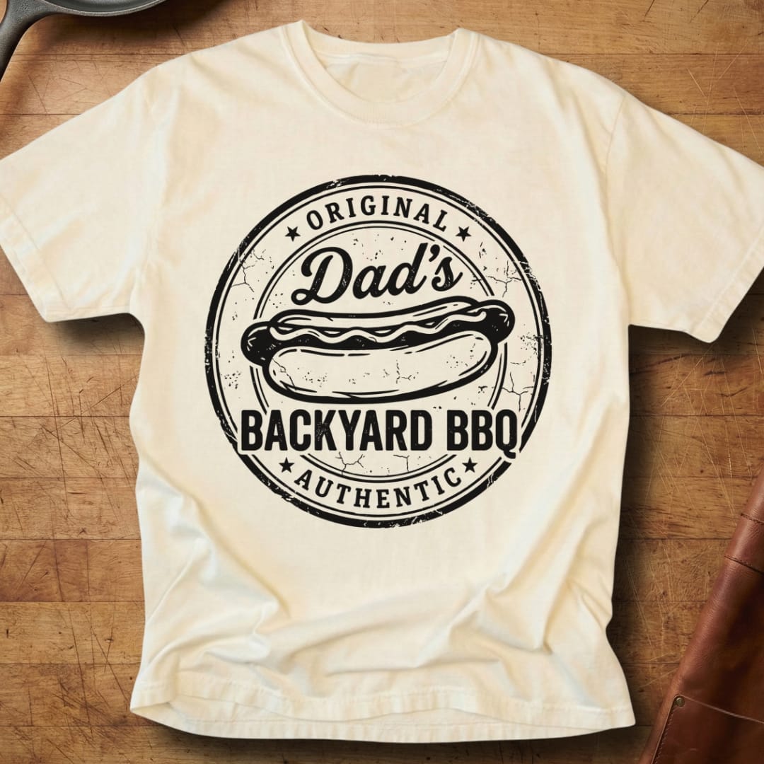 Dad's Backyard BBQ — Premium Tee