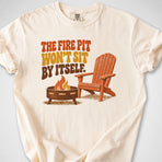 Fire Pit Sit — Premium Tee
