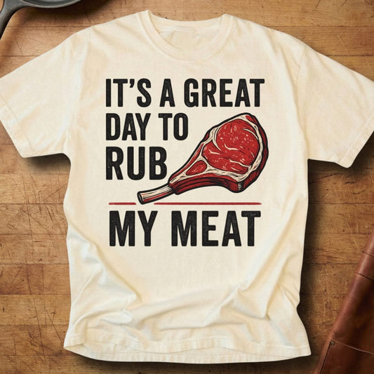 Rub My Meat — Premium Tee