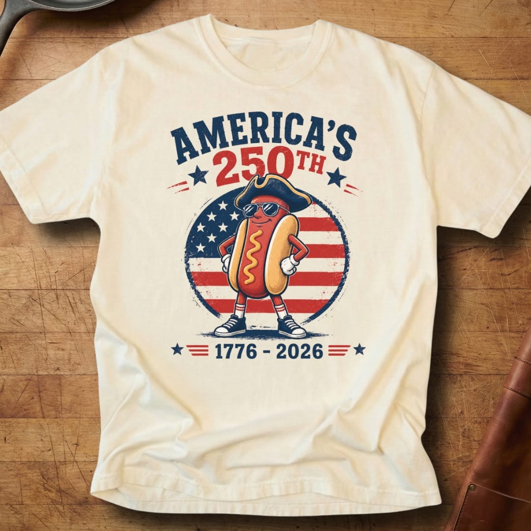 Hotdog Hat 250 — Premium Tee