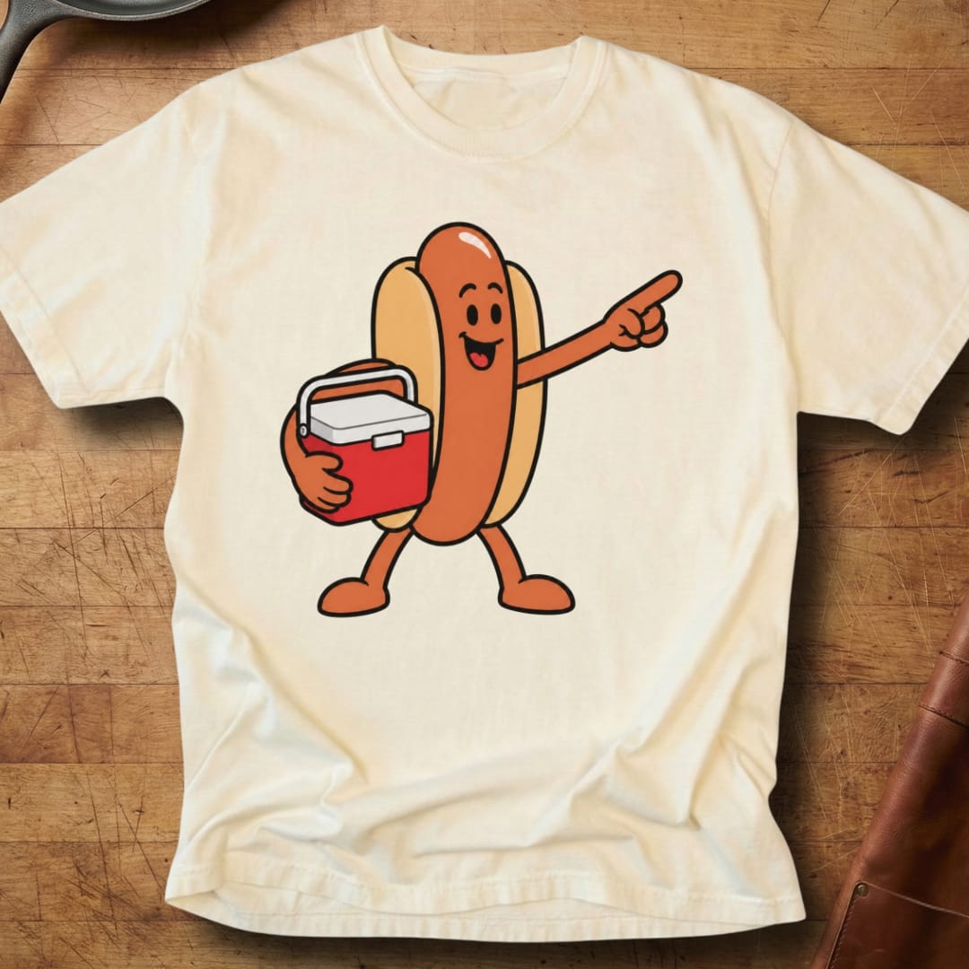 Hotdog Has Arrived — Premium Tee