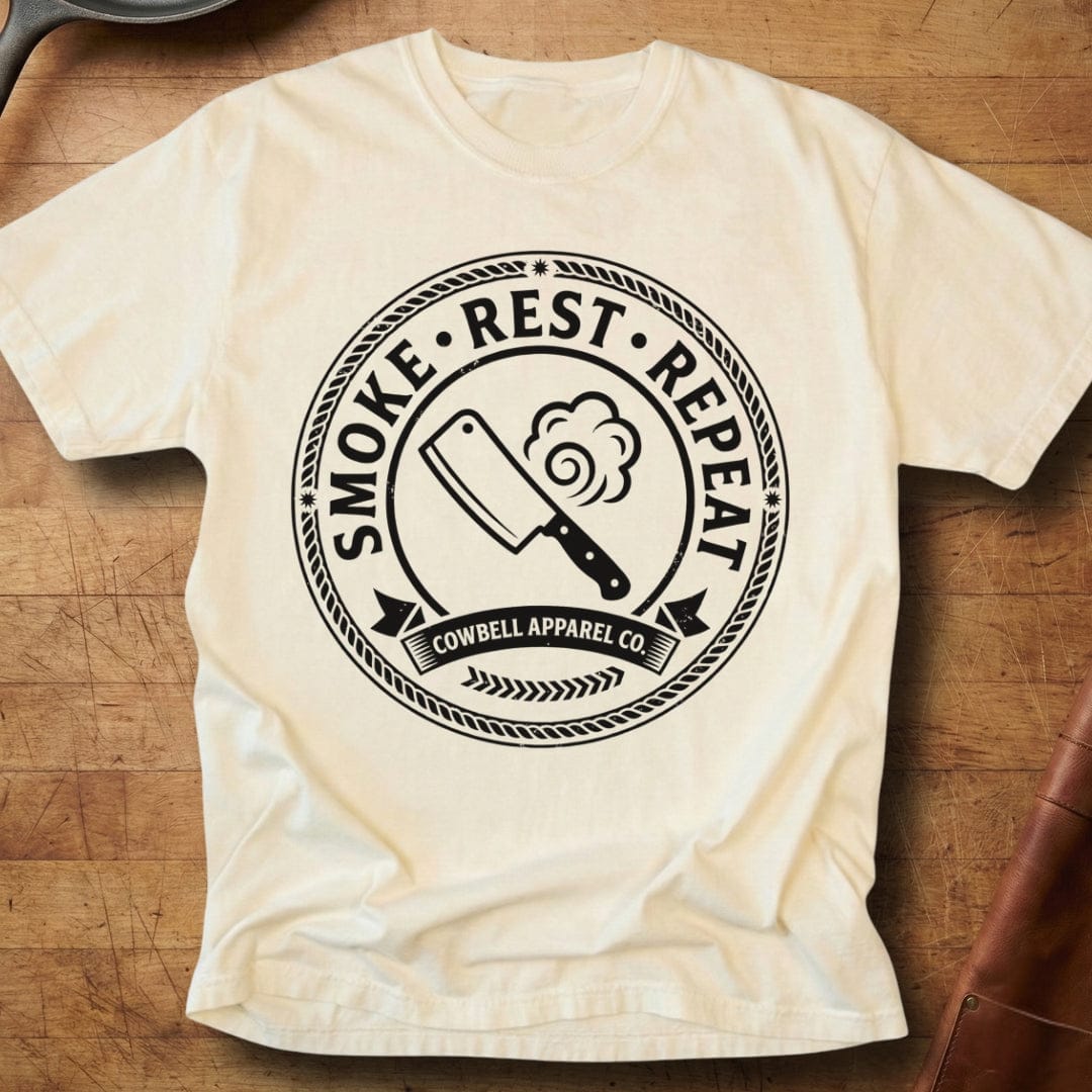 Smoke, Rest, Repeat — Premium Tee