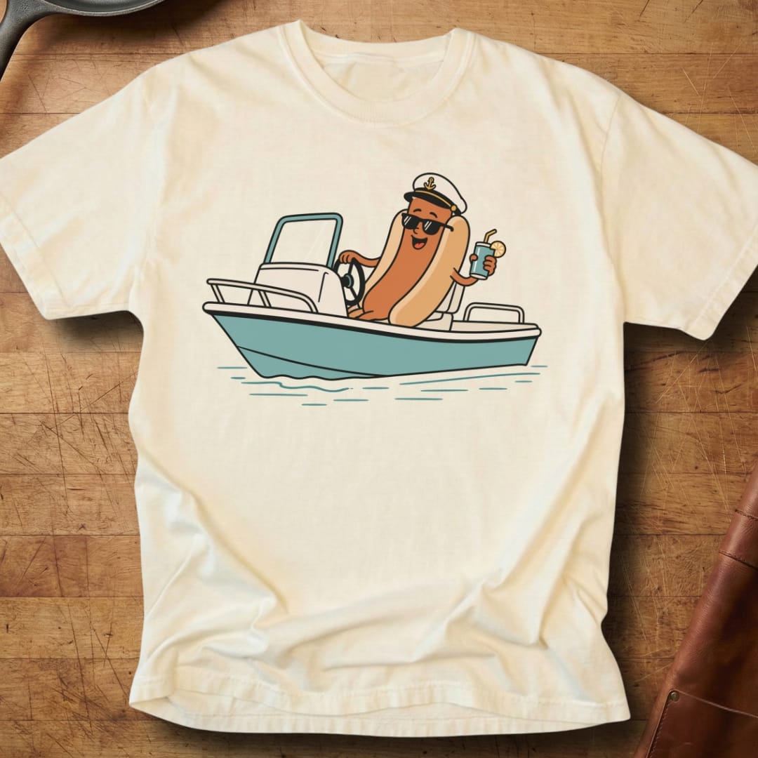 Captain Hotdog — Premium Tee