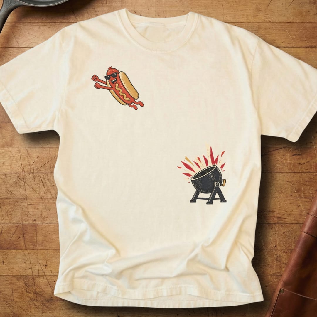 Hotdog Launch — Premium Tee