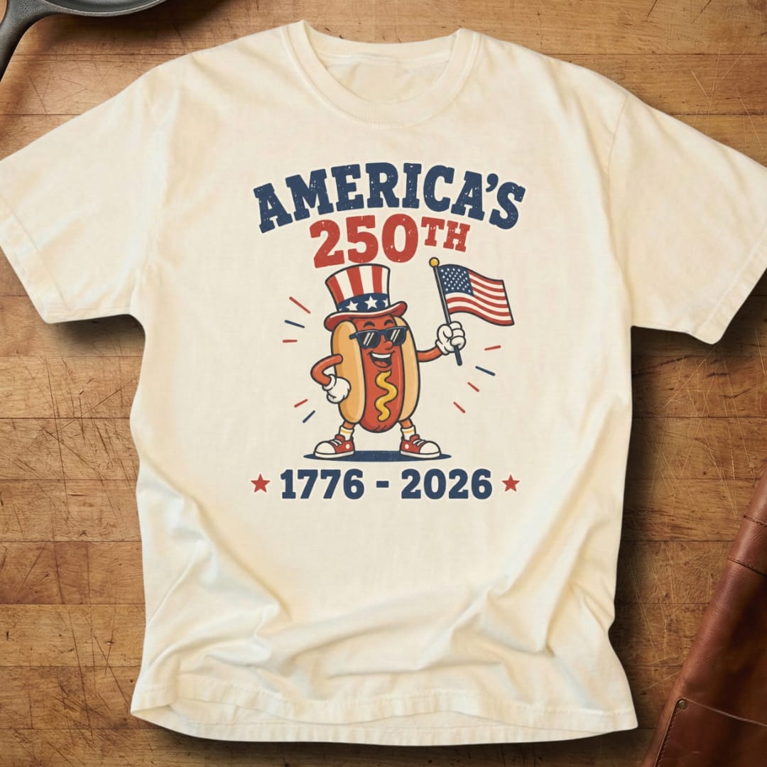 Hotdog Shades 250 — Premium Tee