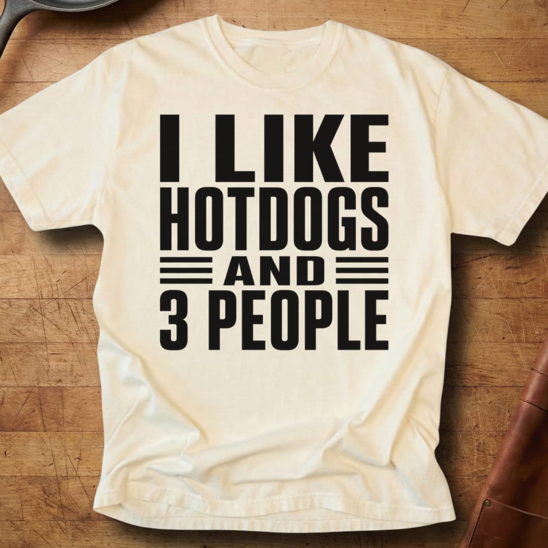 I Like Hotdogs and... — Premium Tee