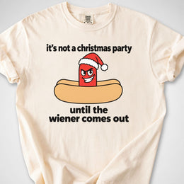 Christmas Wiener Party — Premium Tee