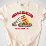 Hotdogs Roasting — Premium Tee