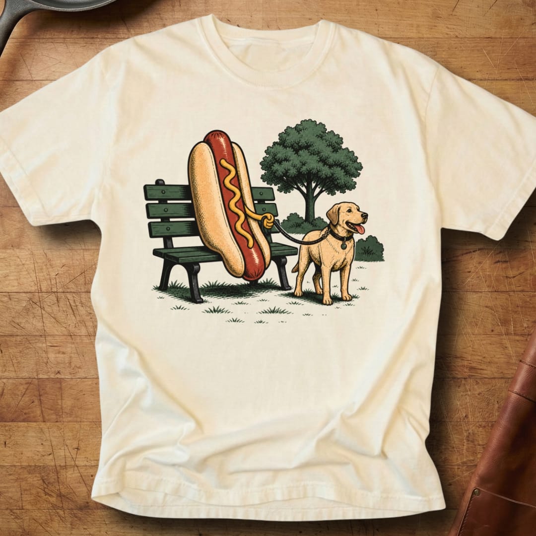 Dog Walking Dog — Premium Tee