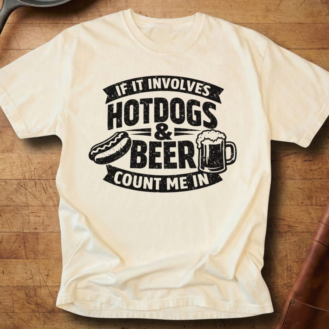 Hotdogs, Beer, I'm In — Premium Tee