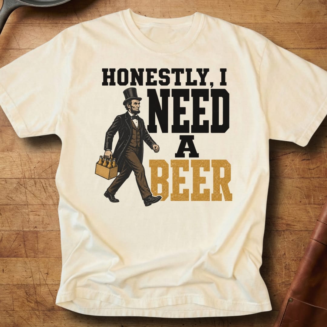Honest Abe's Beer Run — Premium Tee