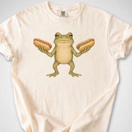 Froggy Hotdogs — Premium Tee