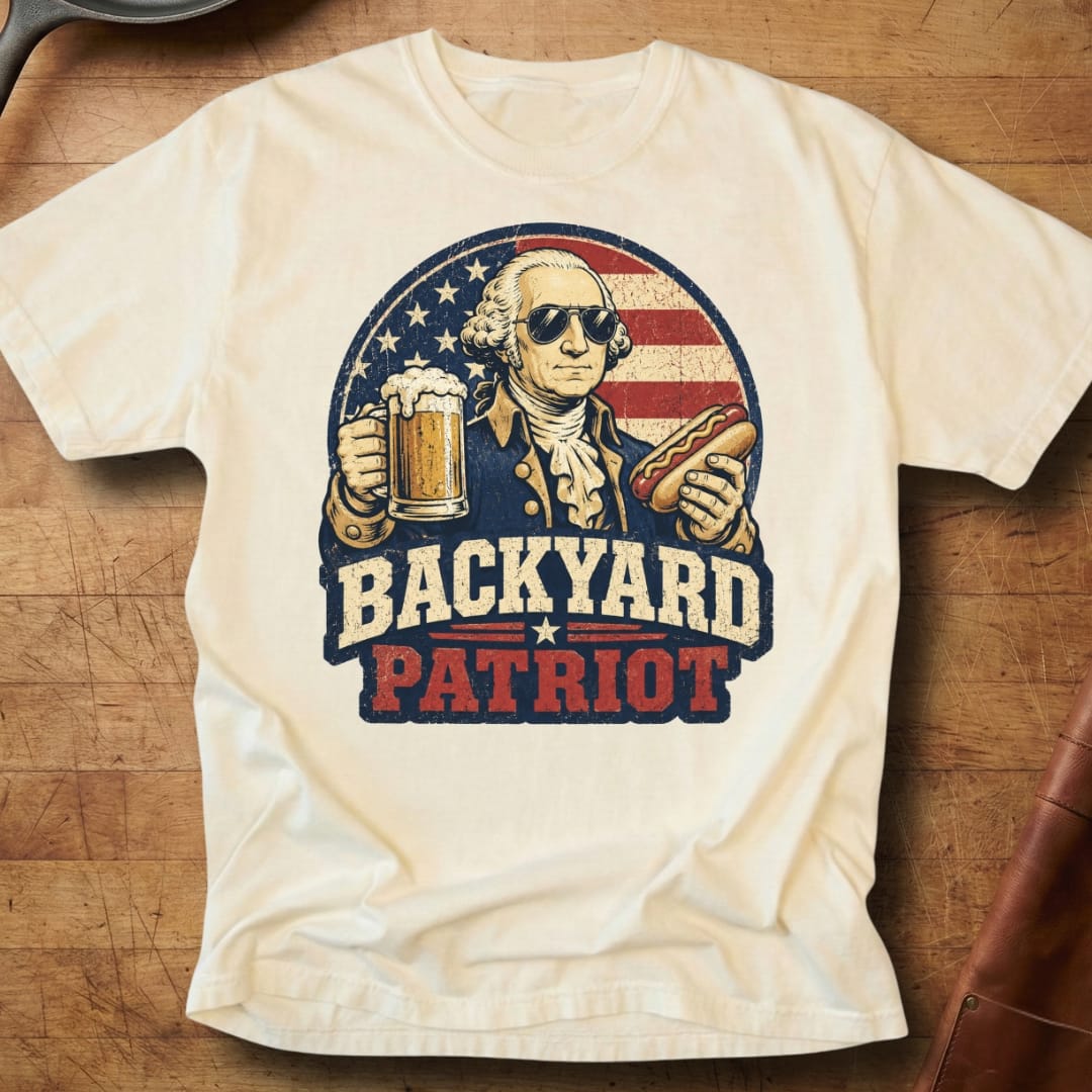 Backyard Patriot — Premium Tee