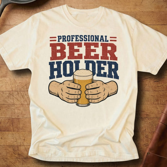 Pro Beer Holder — Premium Tee